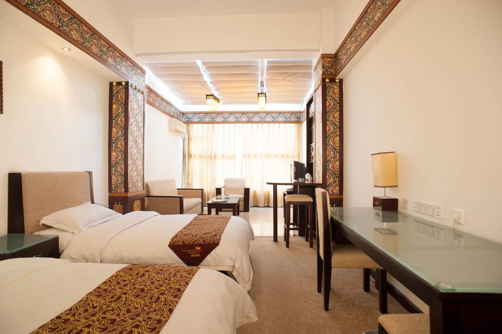 Jiuzhaigou Jinzhulinka Resort Hotel Rom bilde