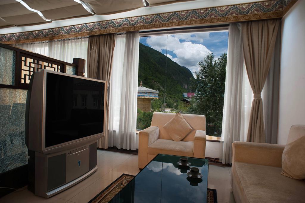 Jiuzhaigou Jinzhulinka Resort Hotel Rom bilde