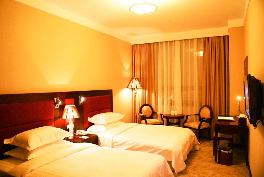 Jiuzhaigou Jinzhulinka Resort Hotel Rom bilde