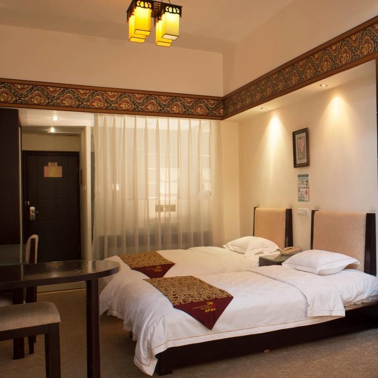 Jiuzhaigou Jinzhulinka Resort Hotel Rom bilde